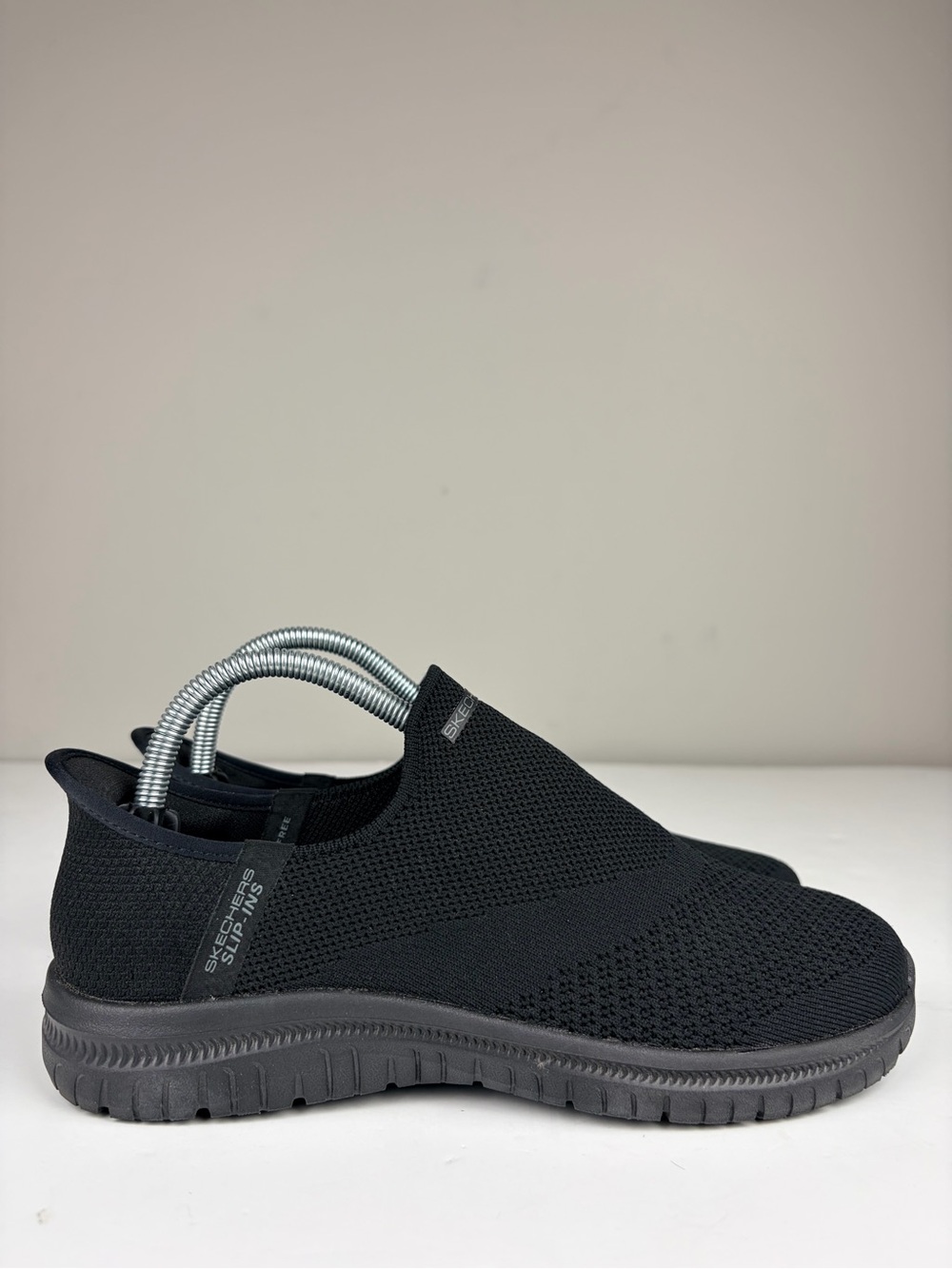 Skechers Hands Free Slip-ins Air Cooled Memory Foam Black Shoes‎ 7.5